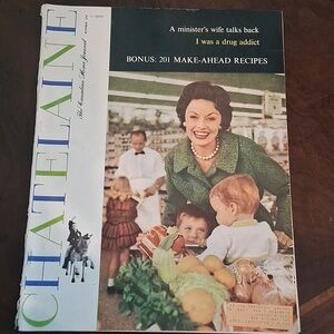 VINTAGE Oct  1959 Chatelaine  magazine